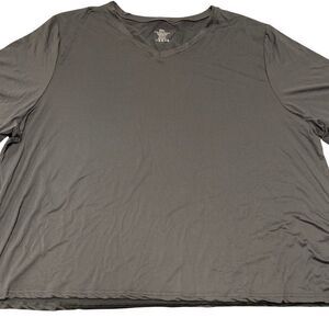 Gray Color V-Neck T-Shirt